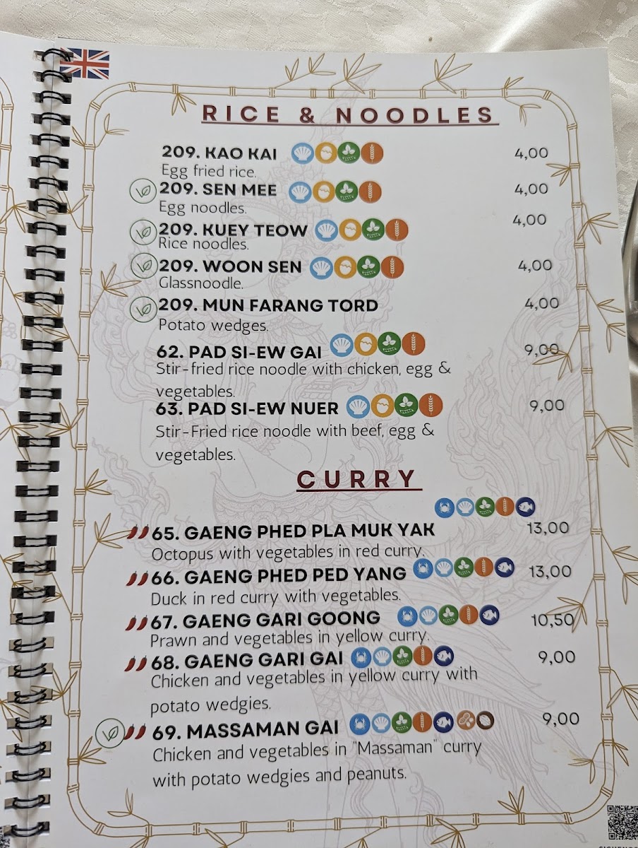Menu Restaurante Ruen Thai (Tenerife)-6